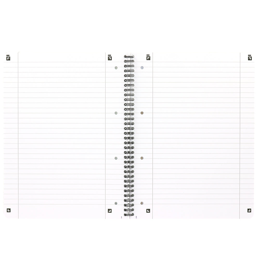 Oxford Collegeblock, Karton, 80 Blatt, 4-fach gelocht, perforiert, 90 g/m² – grasgrün, für SCRIBZEE App