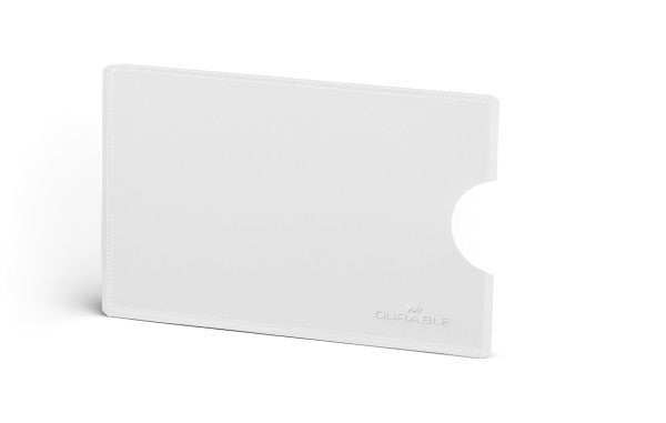 Durable RFID Kreditkartenhülle – für Kreditkarten 54 × 86 mm – transparent