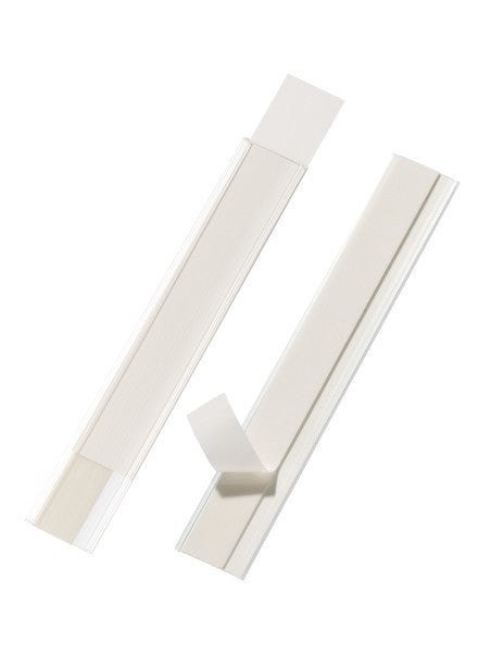 Durable Magnetleiste – 30 × 200 mm, transparent, selbstklebend, 5er-Pack