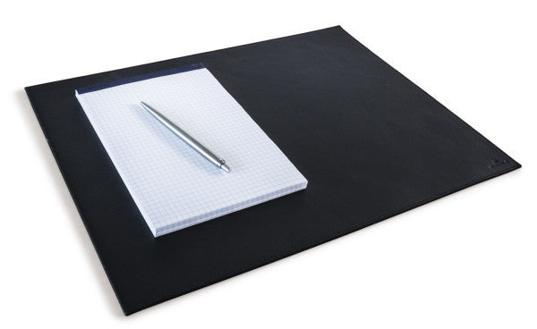 Durable Schreibunterlage – Rindsleder, Schwarz, 420 × 300 mm
