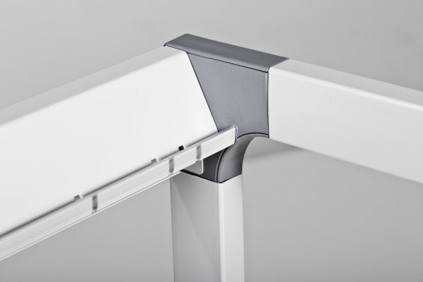 Durable Projektorwagen – 3 Böden, verstellbarer mittlerer Boden, neigbare Platte, grau, für Overhead/Beamer