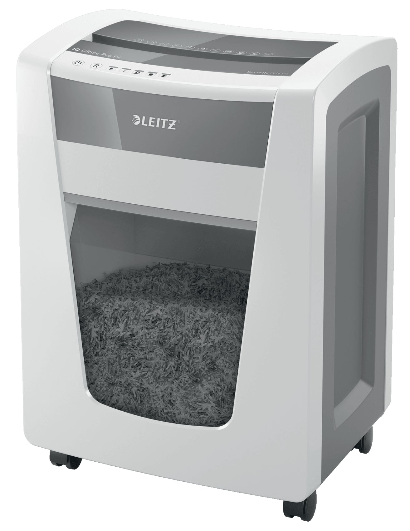 Leitz IQ Office Pro Aktenvernichter – Partikelschnitt, P-4, 4 × 40 mm, 20 Blatt, 30 l