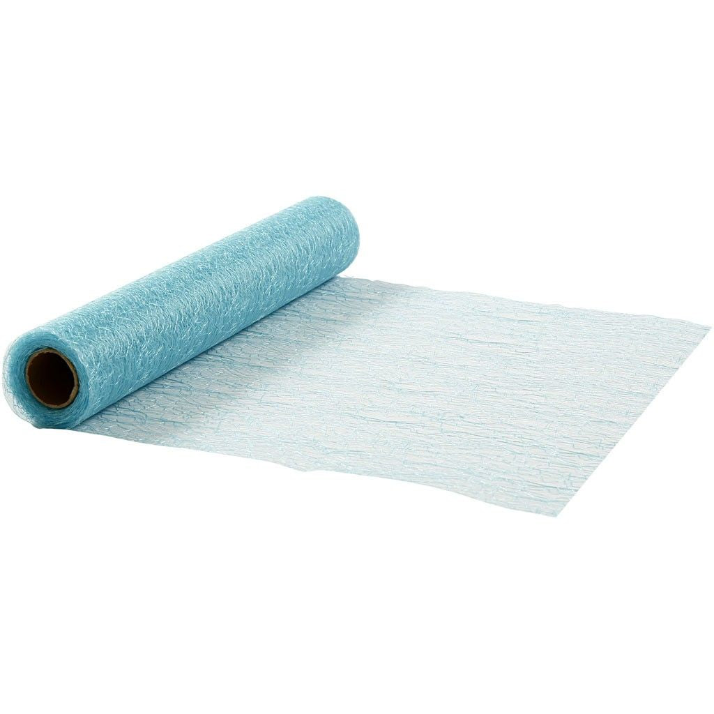 Creativ Company Tischläufer – Polyester, hellblau, 30 cm × 10 m