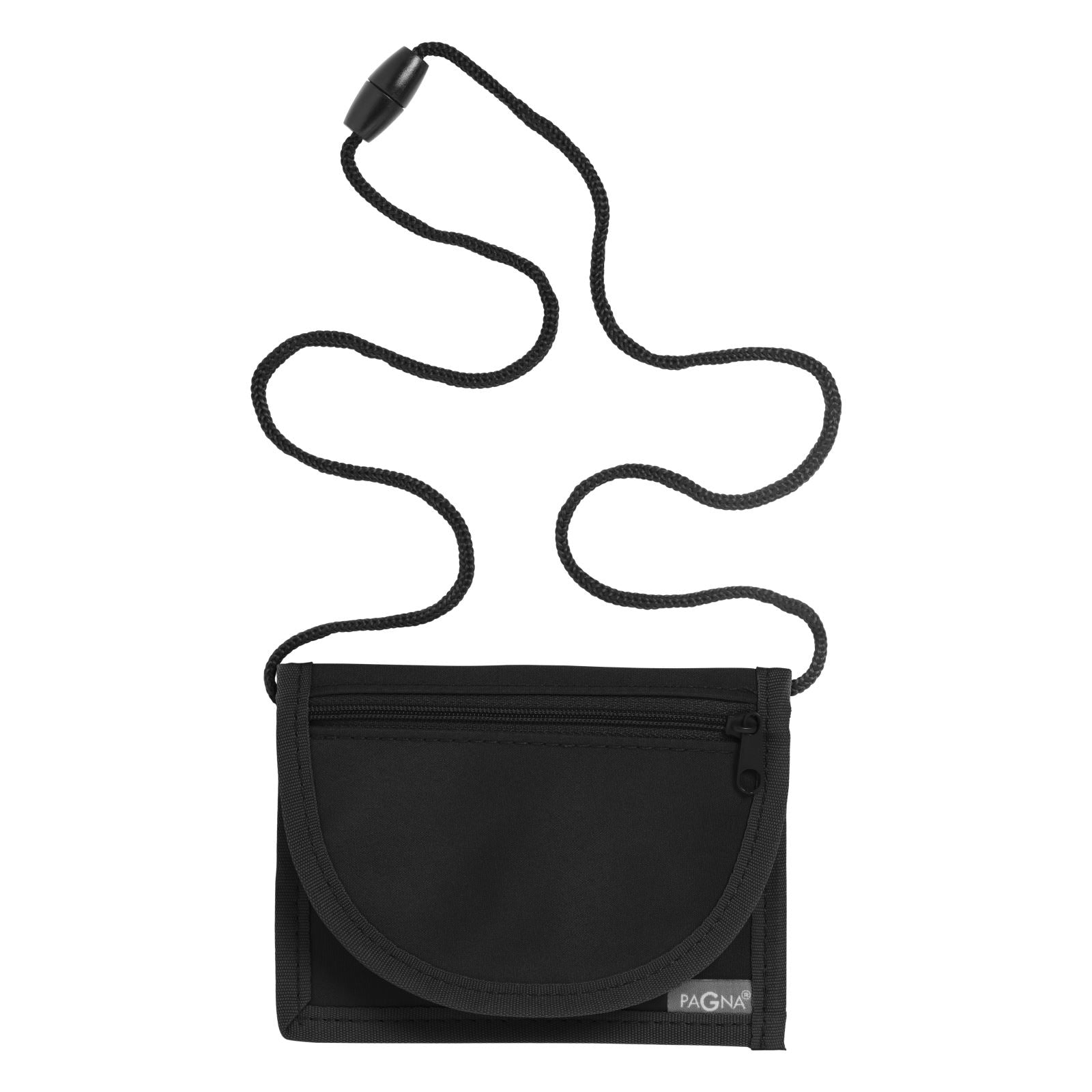 Pagna Brustbeutel – 13 × 10 cm – schwarz – Nylon – 1 Stk.