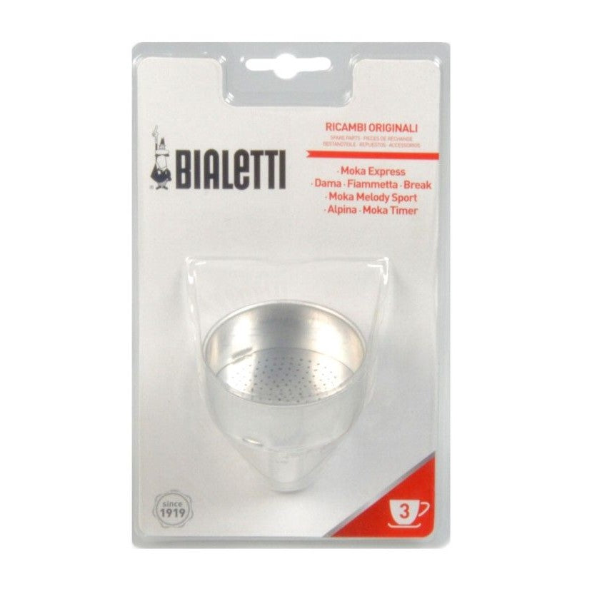Bialetti Kaffeefilter 3 Tassen – Ø 5,9 cm, für Moka Express, Fiammetta