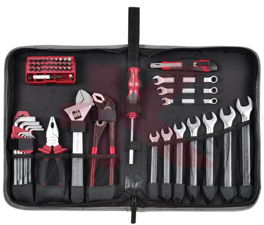 Kraftwerk – Werkzeugetui 208.100.000 – 32 Bits – Edelstahl – 57-teilig