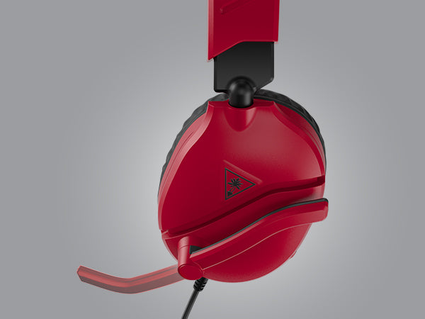 Turtle Beach EarForce Recon 70N – Gaming-Headset – 3,5 mm Klinke, wegklappbares Mikrofon – Rot