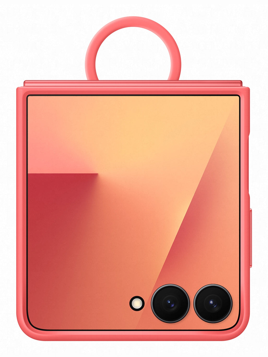 Samsung Backcover – für Samsung (bis 17,4 cm/6,85"), Silikon, Rot