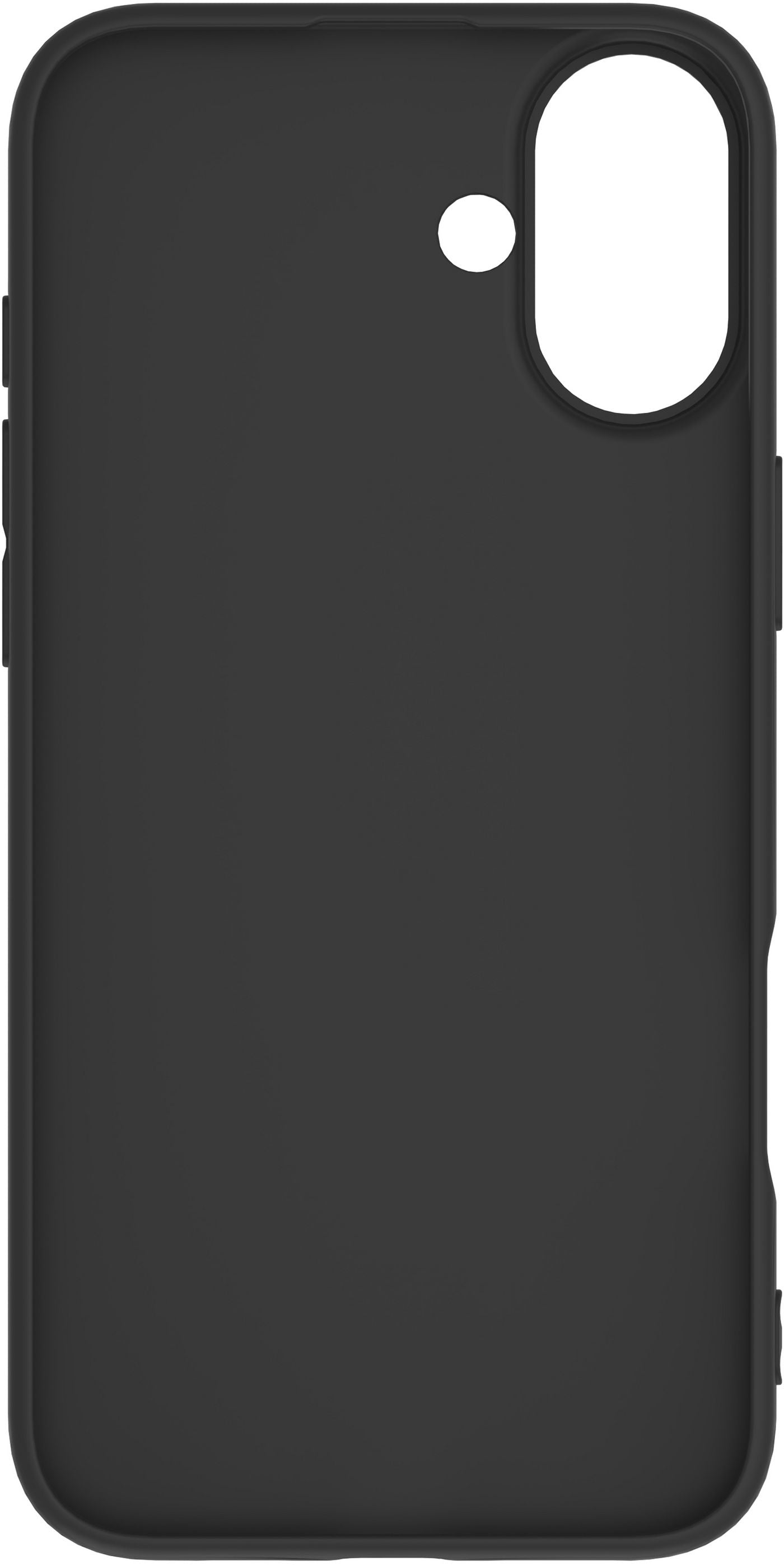 eSTUFF INFINITE (GRS) VIENNA Backcover – für Apple iPhone 16, TPU, schwarz
