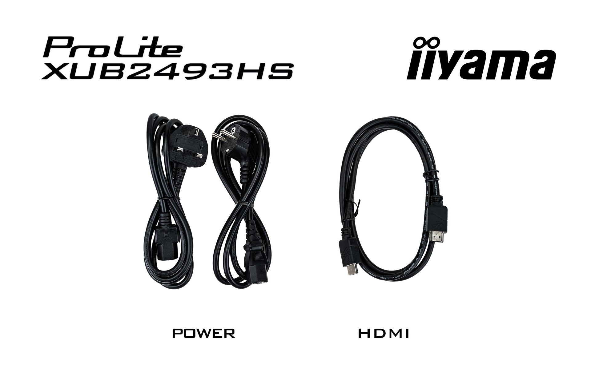 iiyama XUB2493HS-B6 – Monitor, 24", IPS, 250 cd/m², HDMI