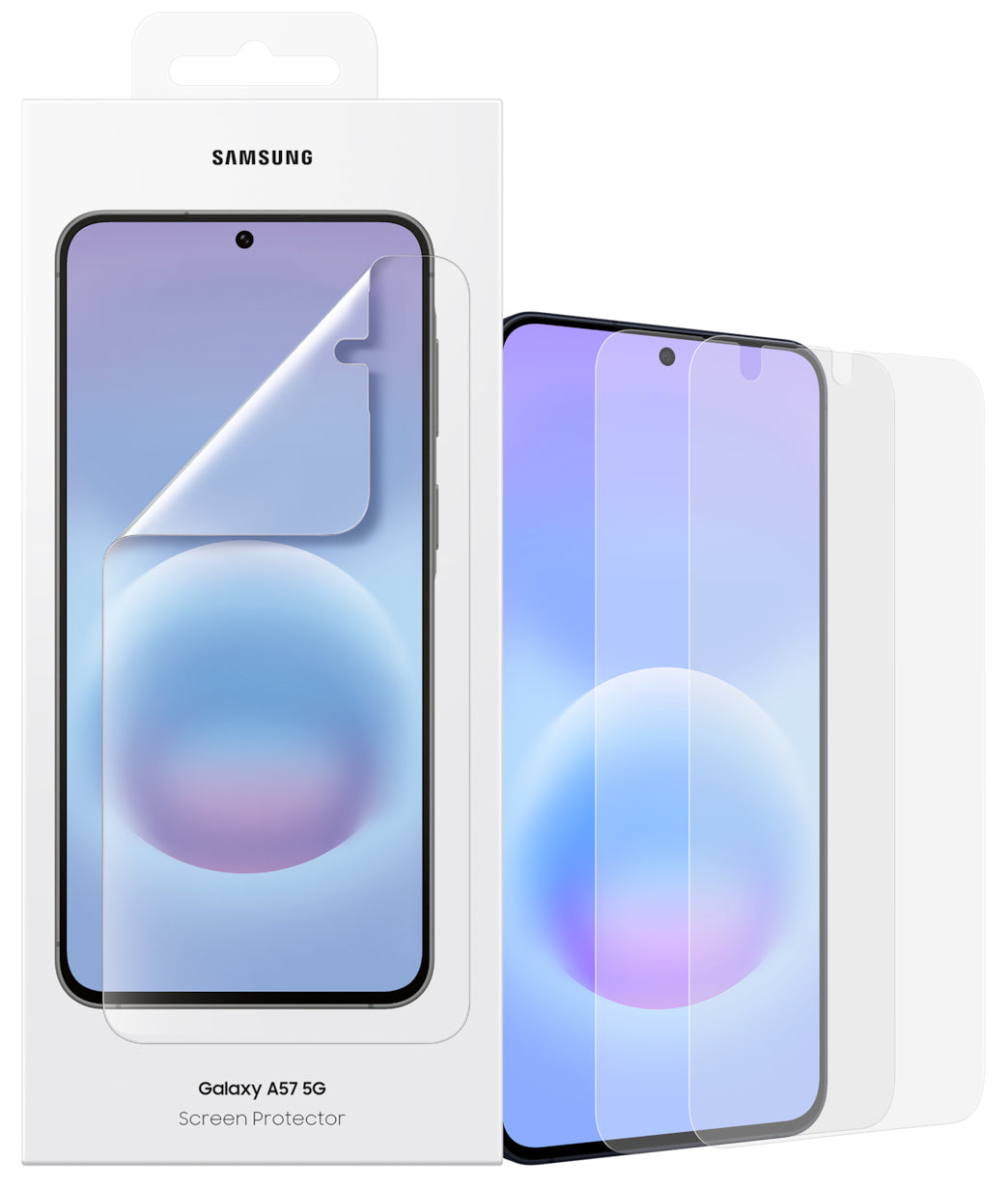 Samsung Displayschutz (Folie), fettabweisend – für Galaxy A57 5G – 2er-Pack