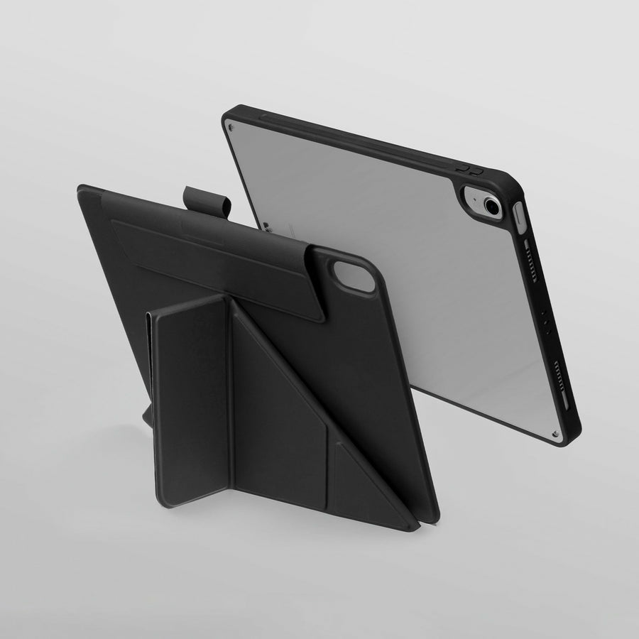 LAUT HUEX Slim Folio Tablet-Hülle für iPad 10,9" (10. Gen.) – Schwarz