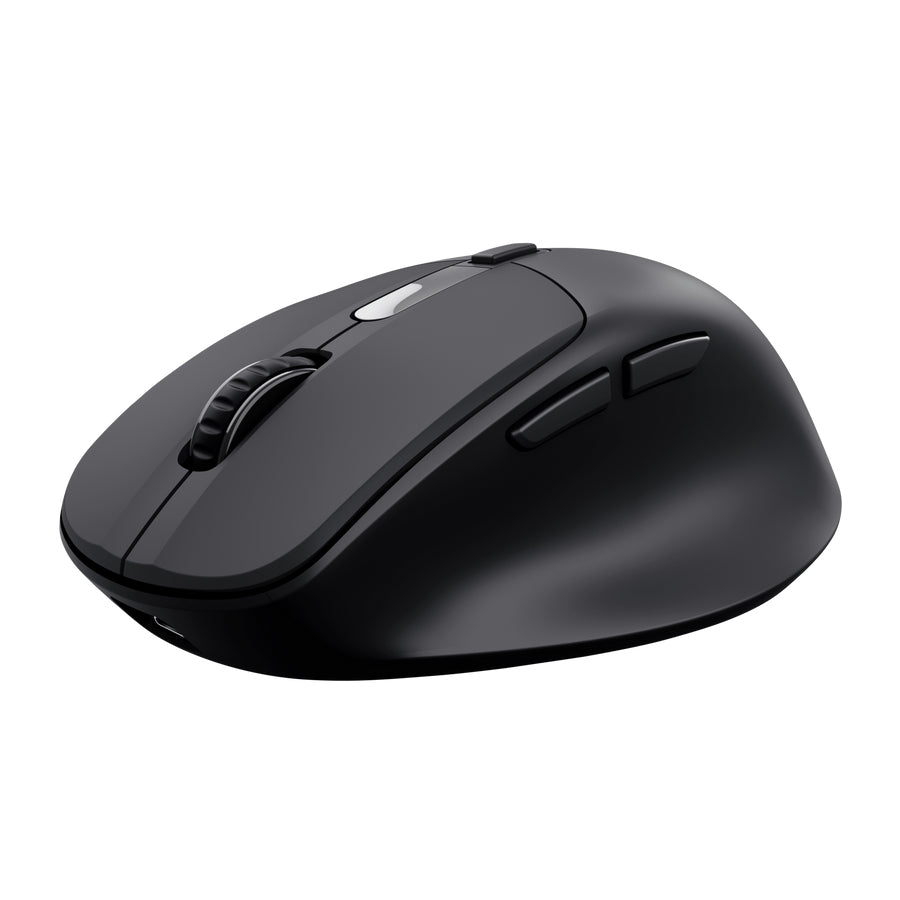 Trust Zevo – Maus – Kabellos (Bluetooth/2,4 GHz), rechts, Schwarz