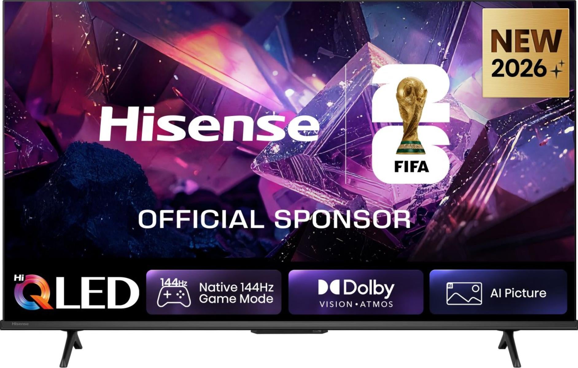 Hisense 43E7S PRO – 43" QLED Fernseher – 4K UHD – VIDAA U9 – 144 Hz – Dolby Vision