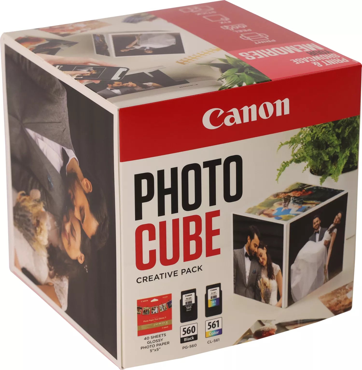 Canon Tintenpatronen-Multipack PG-560/CL-561 Photo Cube – für PIXMA