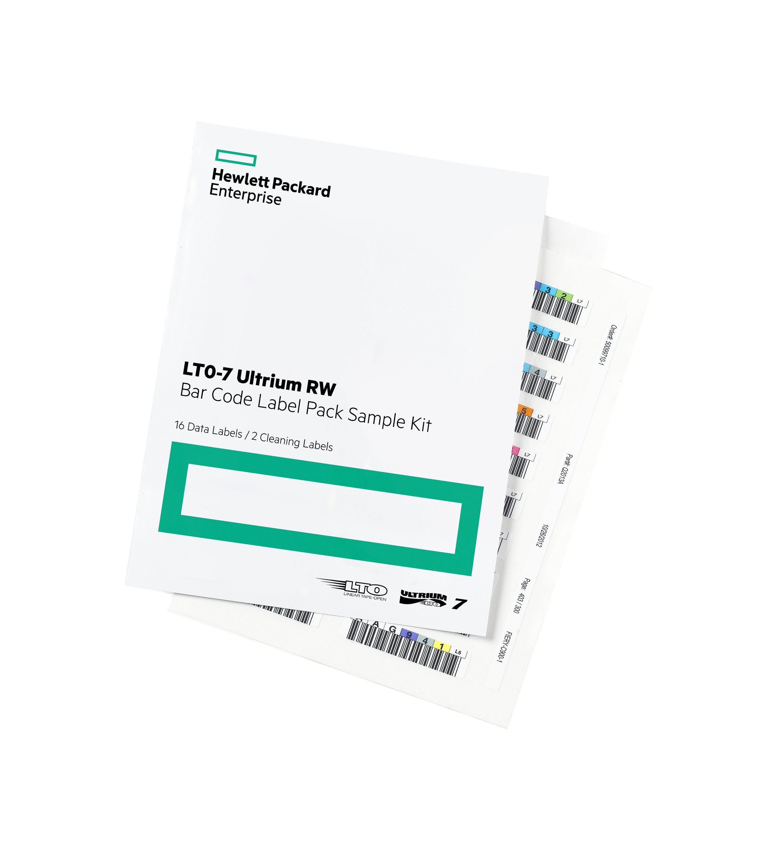 HPE Barcode-Etiketten für LTO Ultrium 7 – 100 Stück