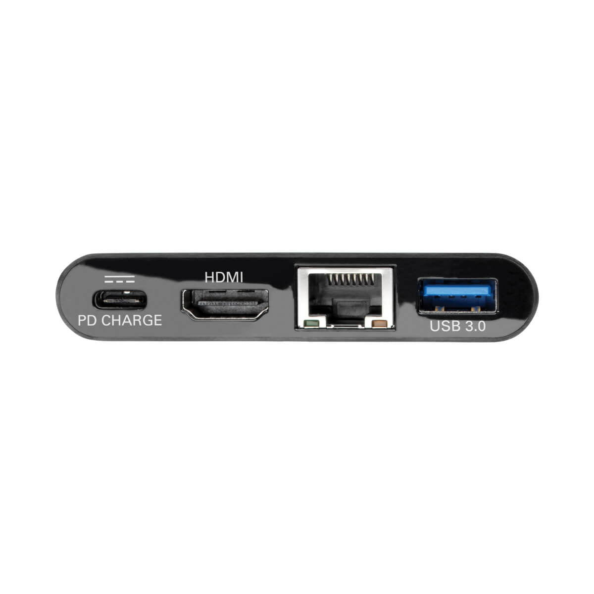 Tripp Lite U444-06N-H4GUBC Multiport-Adapter – USB-C, 1× HDMI, 1× USB-A, 60 W PD, GbE