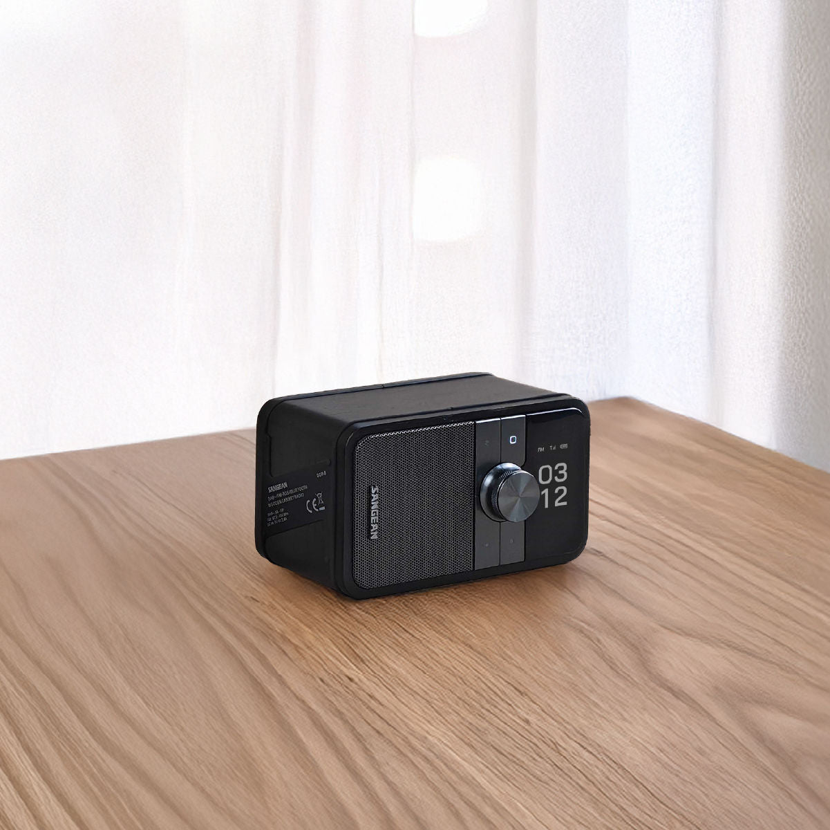 Sangean DDR-8 – DAB+/UKW-Tischradio, Bluetooth – Eiche