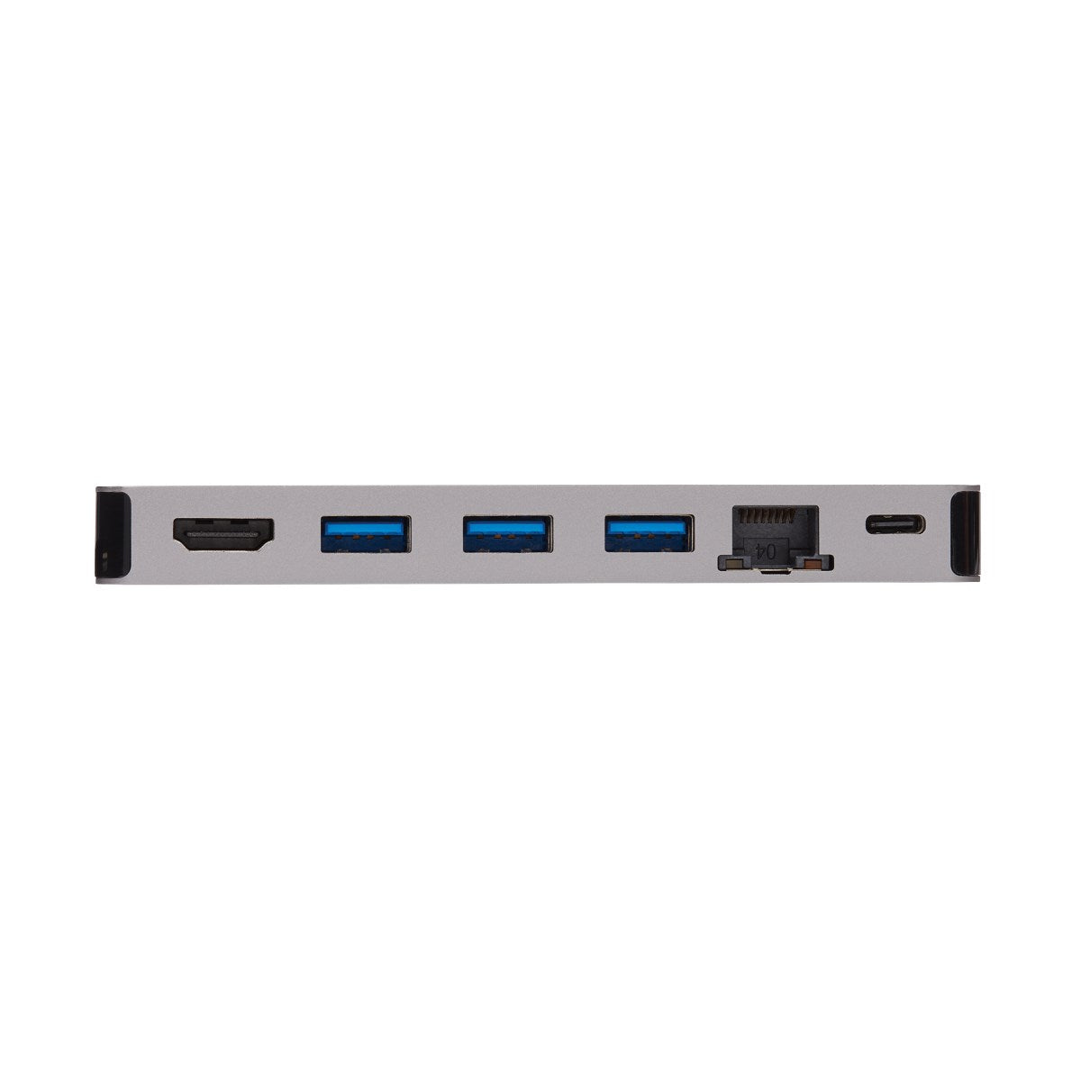 Tripp Lite U442-DOCK5D-GY Dockingstation – USB-C, 1× HDMI, 3× USB-A, 1× USB-C, 100 W PD, GbE, SD/microSD