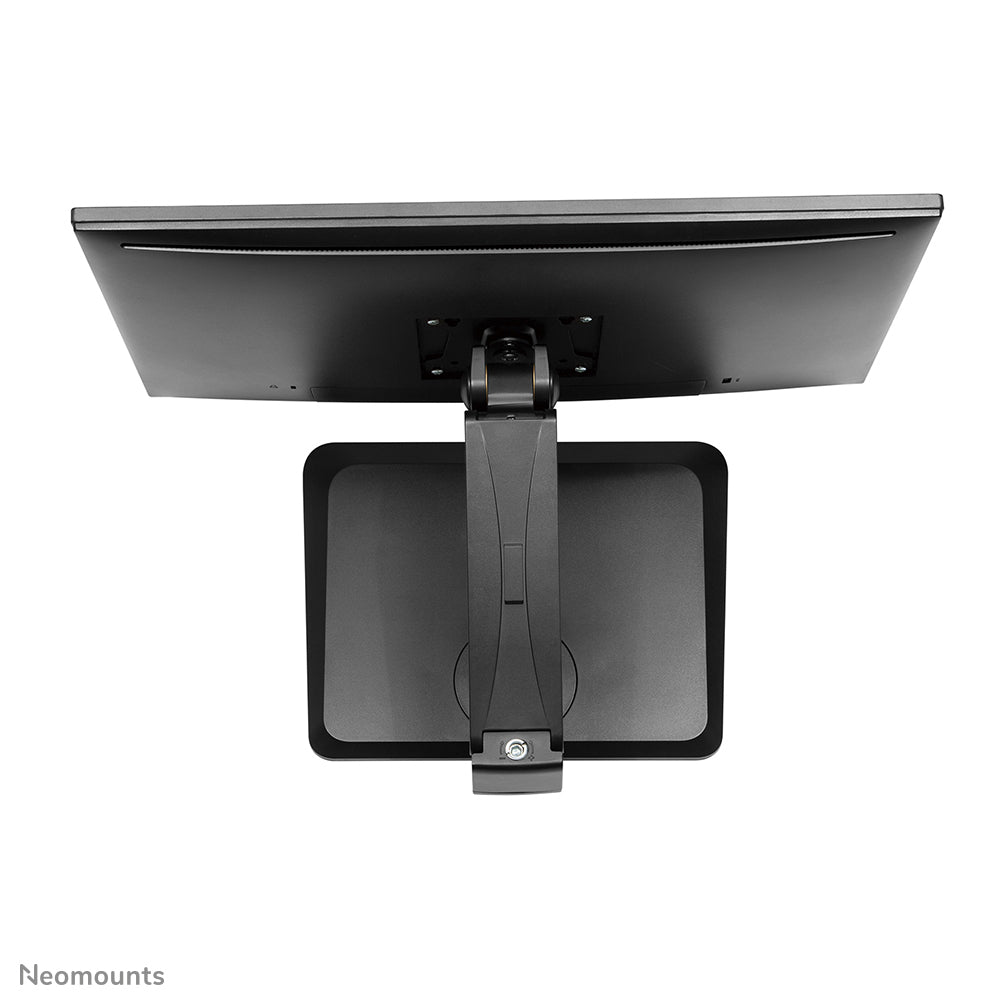 Neomounts FPMA D885BLACK – Tischhalterung, bis 32", VESA 75 × 75 mm, 10 kg, neigbar, schwarz