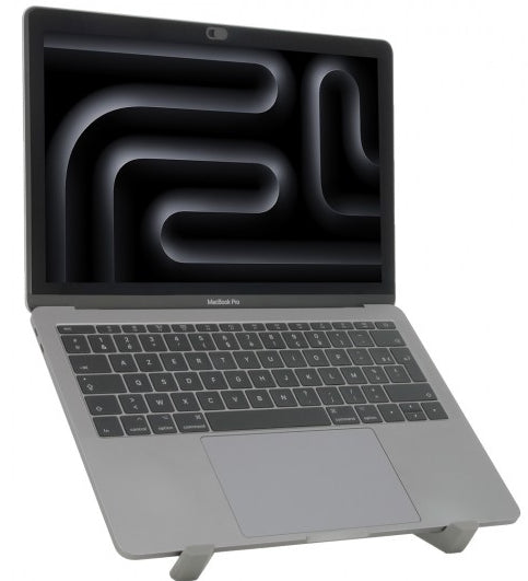Mobilis Laptop-Ständer – bis 17", faltbar, höhenverstellbar – Schwarz