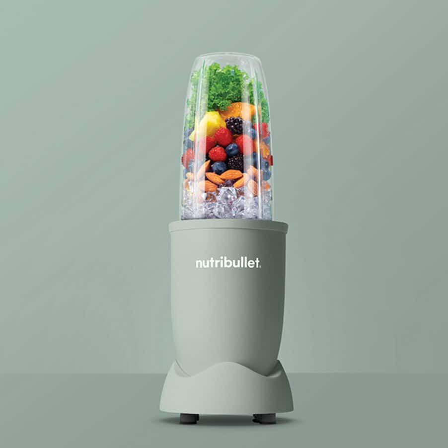 NutriBullet Smoothie-Mixer NB907MAJD – 900 W, spülmaschinenfest – matt jade