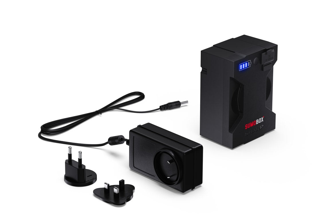 Sharp Ladecase/Ladestation – für Sharp SumoBox – 1000 mAh – 18 V – schwarz