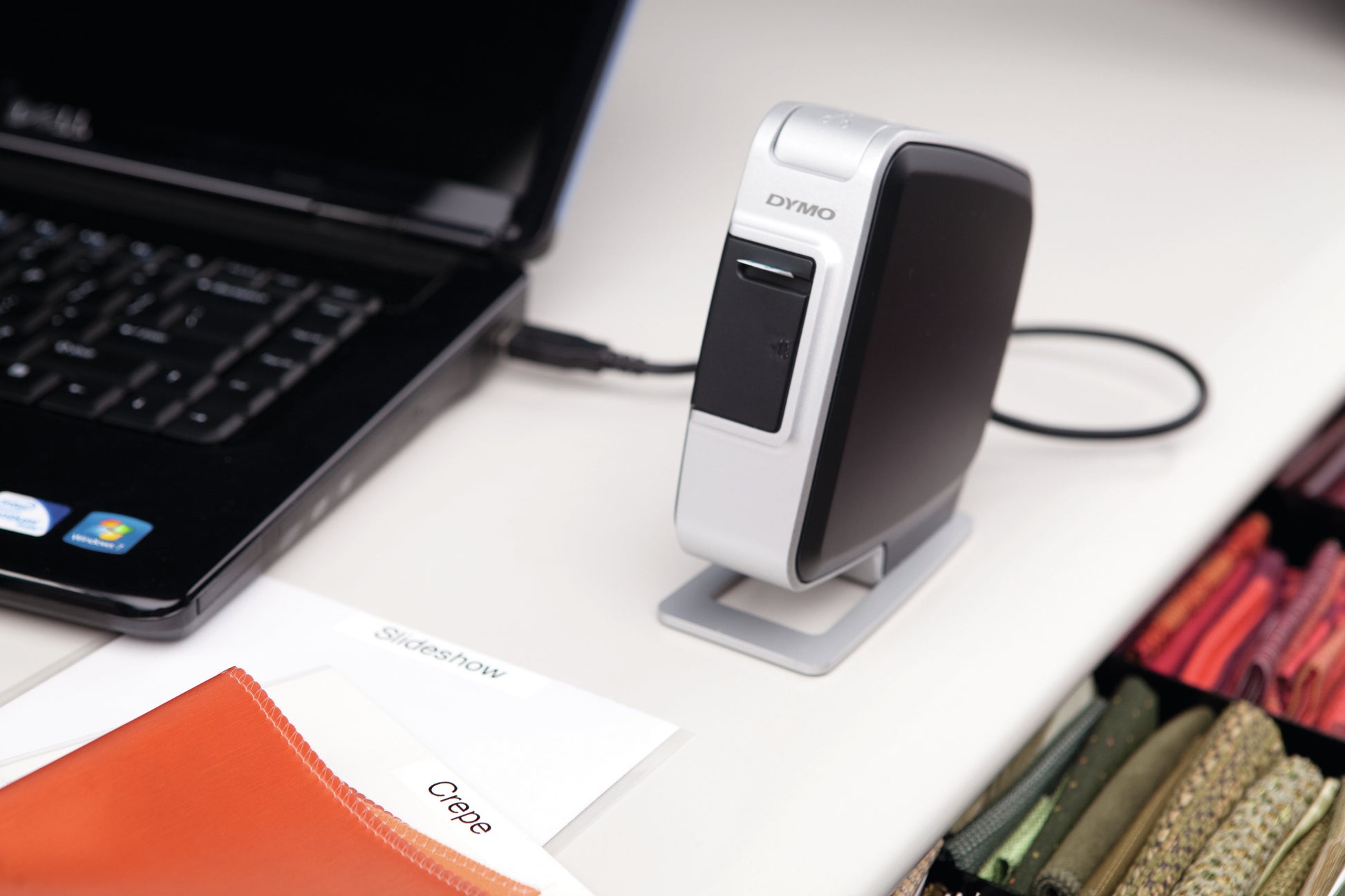 DYMO LabelManager PnP – Beschriftungsgerät für Schriftbänder 6–12 mm, USB, Lithium-Ionen-Akku, 180 dpi