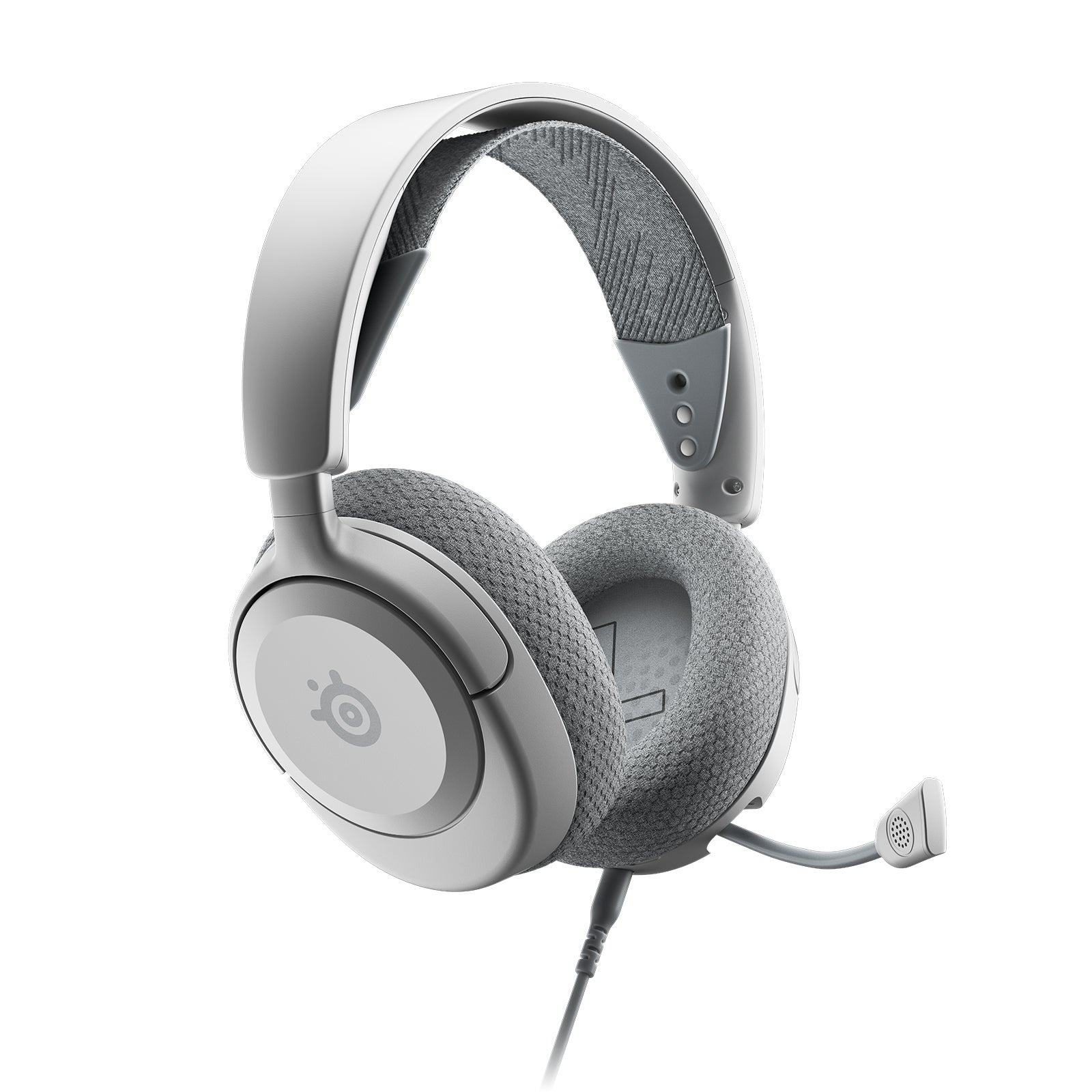 SteelSeries Arctis Nova 1P – Over-Ear Gaming-Headset – USB-C – für PS5/PC/Xbox, u. a. – weiss