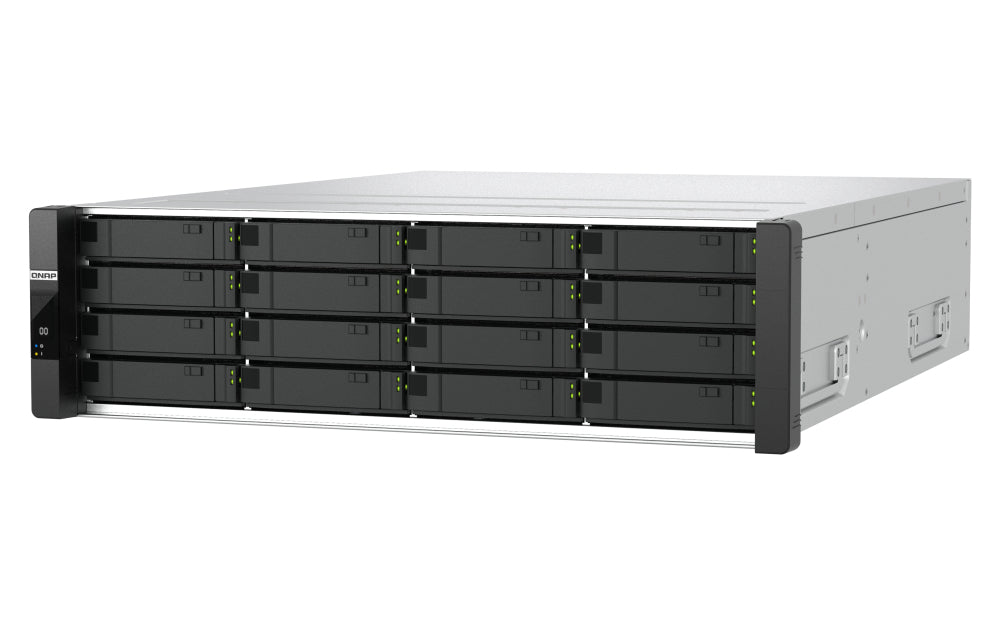 QNAP ES1686dc-R2 ES1686dc-R2-2142IT-96G NAS – SAS, 16 Einschübe, 3U-Rack