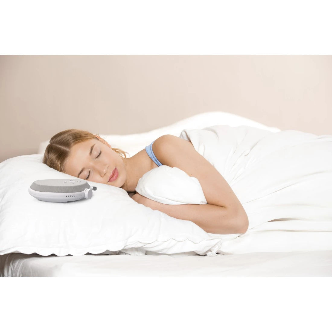 Hama Calm – Bluetooth-Lautsprecher – 3 W, 20 h, Weiss