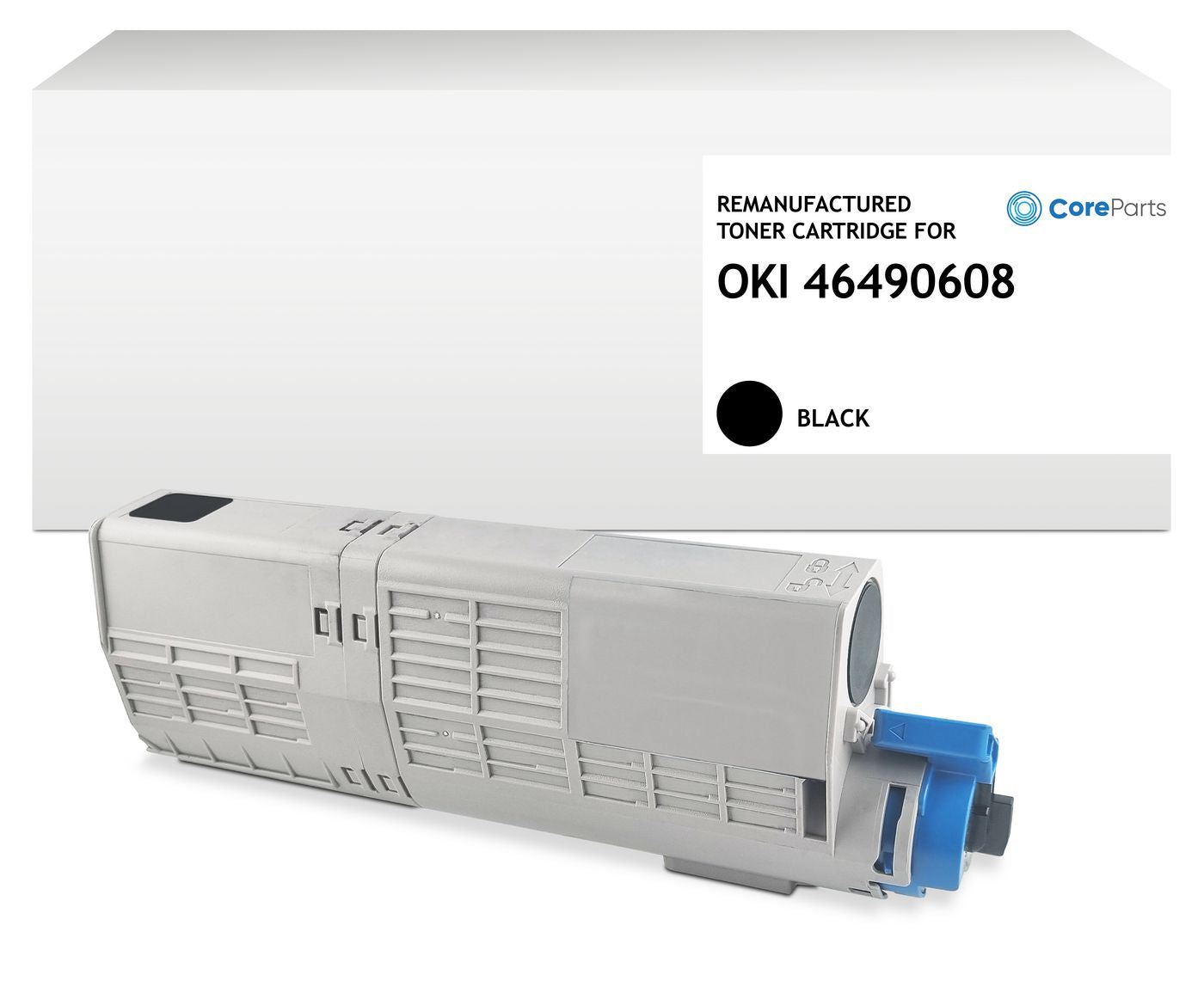 CoreParts Toner – Schwarz, 7000 Seiten – für OKI
