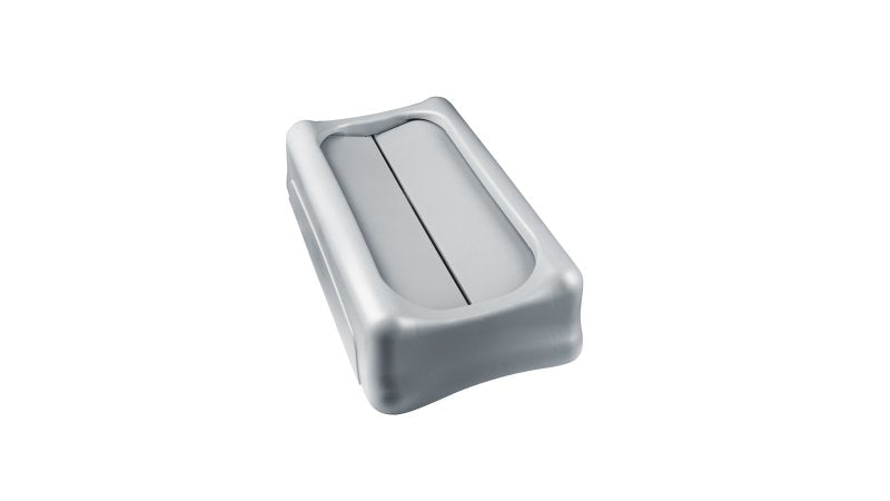 Rubbermaid Deckel – für Slim Jim FG3540/FG3541, Schwingdeckel, Kunststoff, Grau