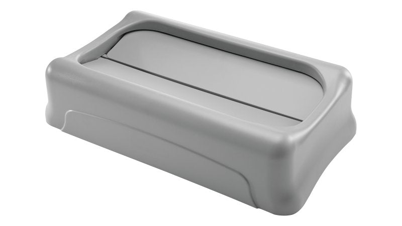 Rubbermaid Deckel – für Slim Jim FG3540/FG3541, Schwingdeckel, Kunststoff, Grau