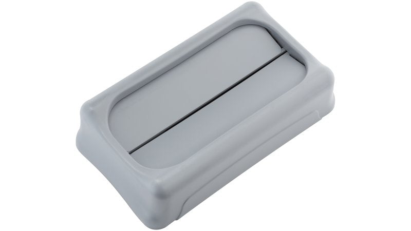 Rubbermaid Deckel – für Slim Jim FG3540/FG3541, Schwingdeckel, Kunststoff, Grau
