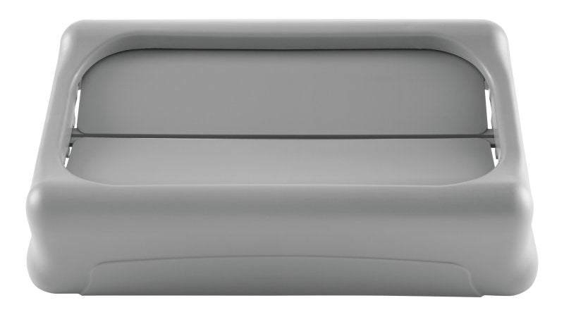 Rubbermaid Deckel – für Slim Jim FG3540/FG3541, Schwingdeckel, Kunststoff, Grau