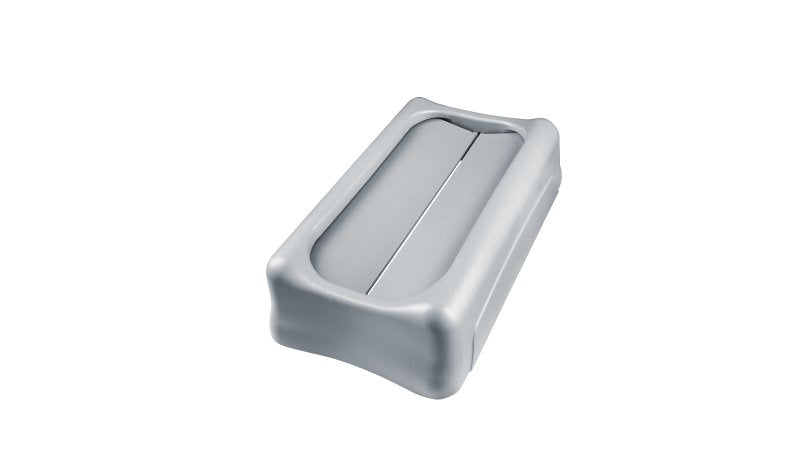 Rubbermaid Deckel – für Slim Jim FG3540/FG3541, Schwingdeckel, Kunststoff, Grau