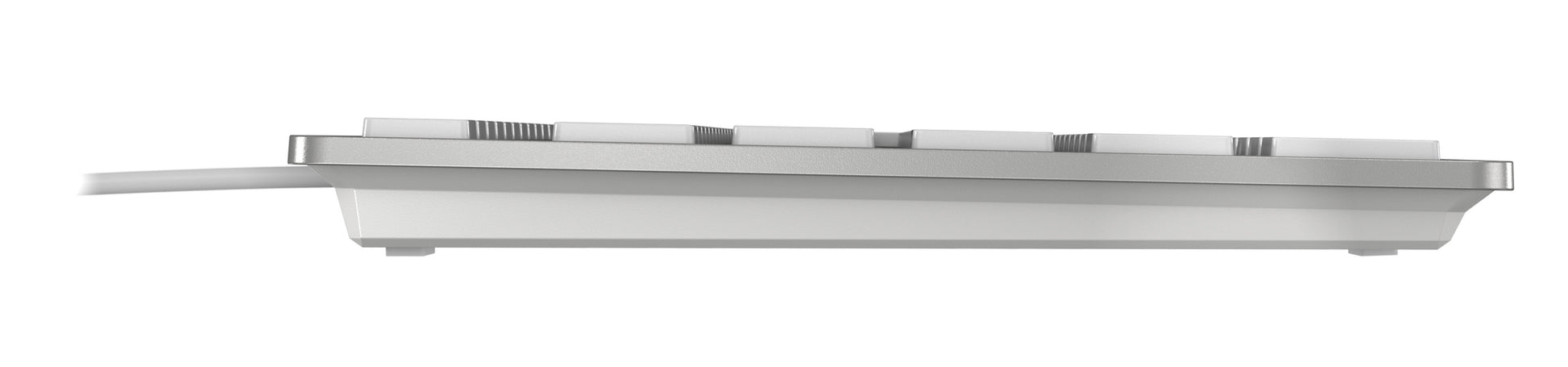 CHERRY KC 6000 Slim – Tastatur, kabelgebunden (USB), UK-Layout (EN), Fullsize (mit Ziffernblock) – für macOS