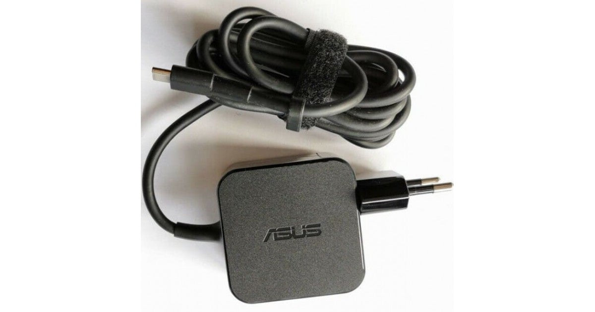 ASUS USB-Ladegerät 45 W – USB-C×1 – PD 3.0, EU-Stecker (Typ C) – für C302CA, UX370UA – Schwarz