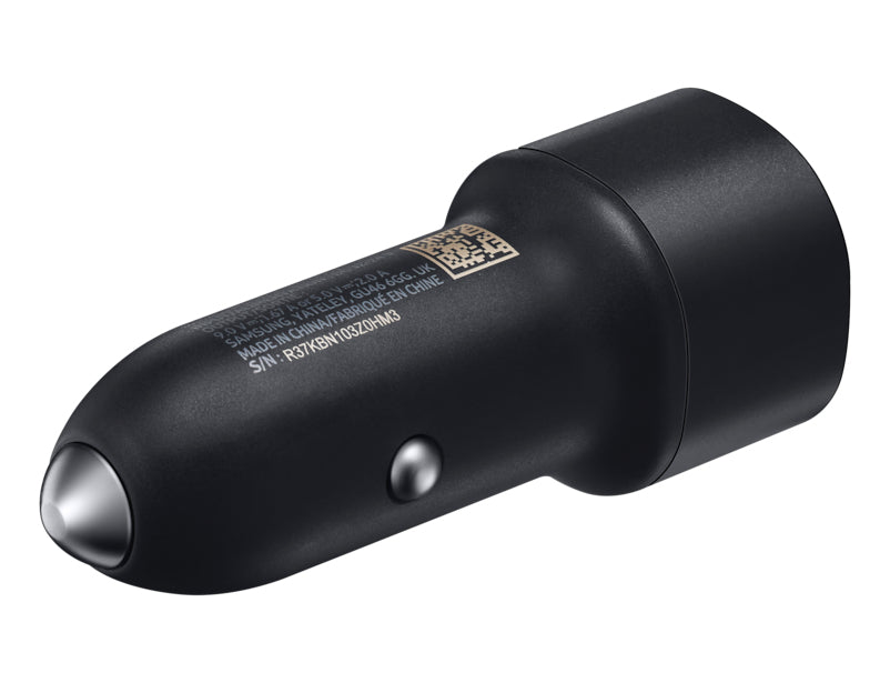 Samsung EP-L1100 Auto-Ladegerät – USB-A×2 – für Zigarettenanzünder (12 V) – Schwarz