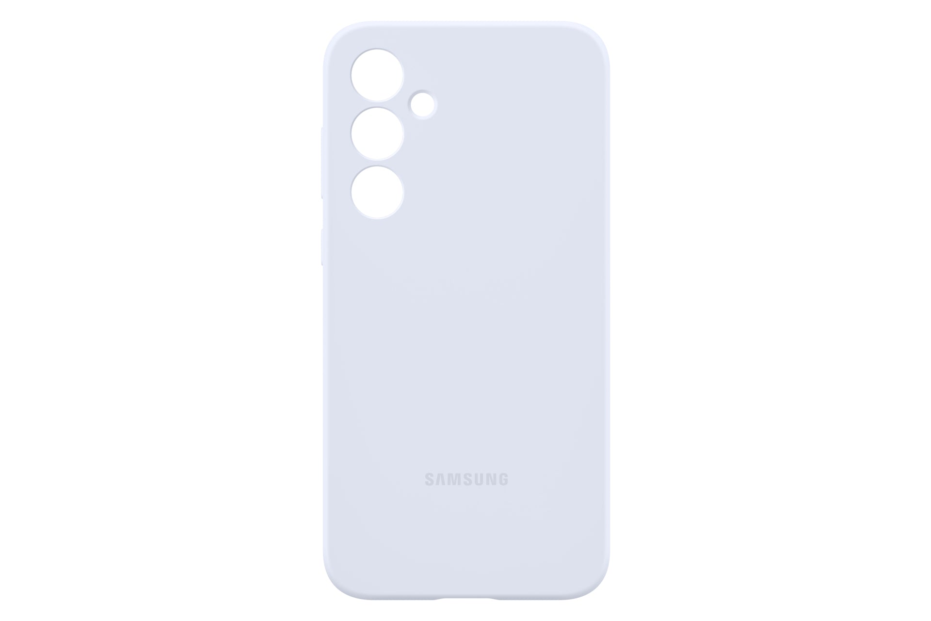 Samsung Backcover – für Samsung Galaxy A35 5G – hellblau – Silikon – stossfest, kratzresistent
