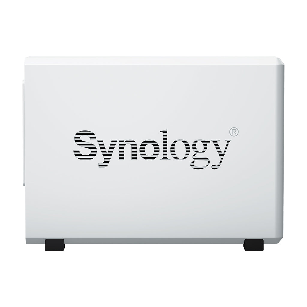 Synology DS223j – 2-Bay Desktop NAS – Realtek RTD1619B, 1 GB RAM, 1GbE, DSM, 24 TB HDD vorinstalliert