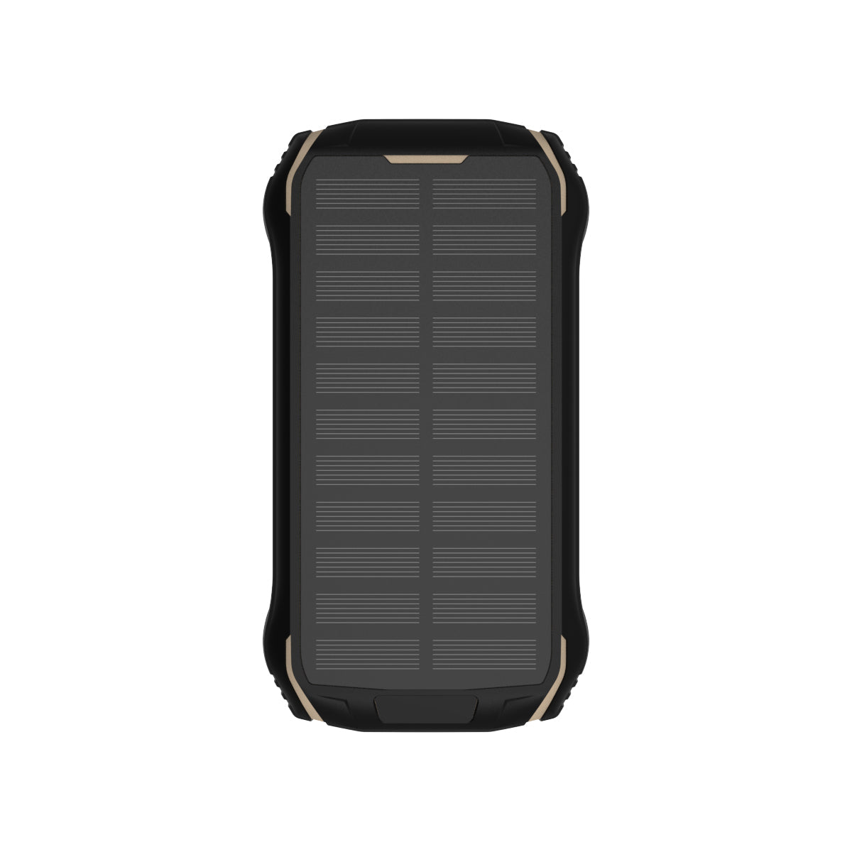 Vinnic Powerbank 10000 mAh, 2× USB-A, 1× USB-C, mit Solarmodul, LED-Campingleuchte, IP65