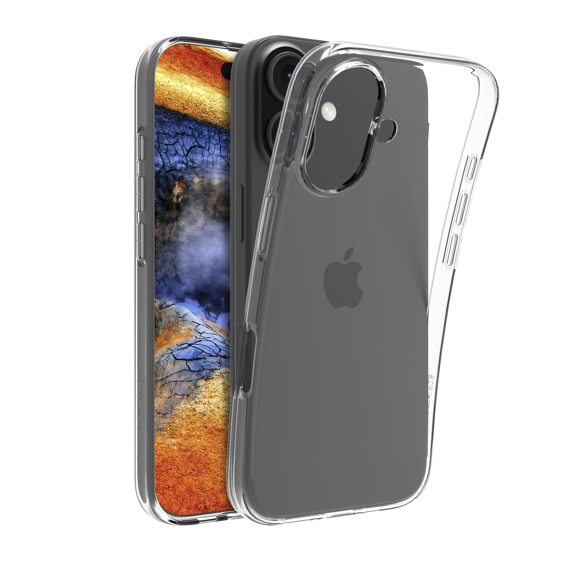 dbramante1928 Backcover – für Apple iPhone 17, Recycling-Kunststoff, transparent