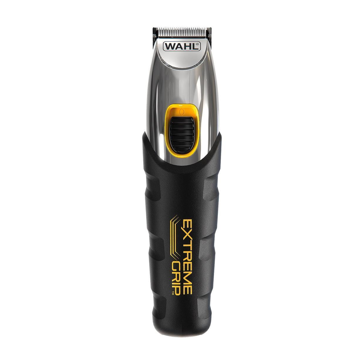 Wahl Barttrimmer – Schnittlänge 0,5–9 mm, Schnittbreite 3 cm, 240 min Akku – Silber