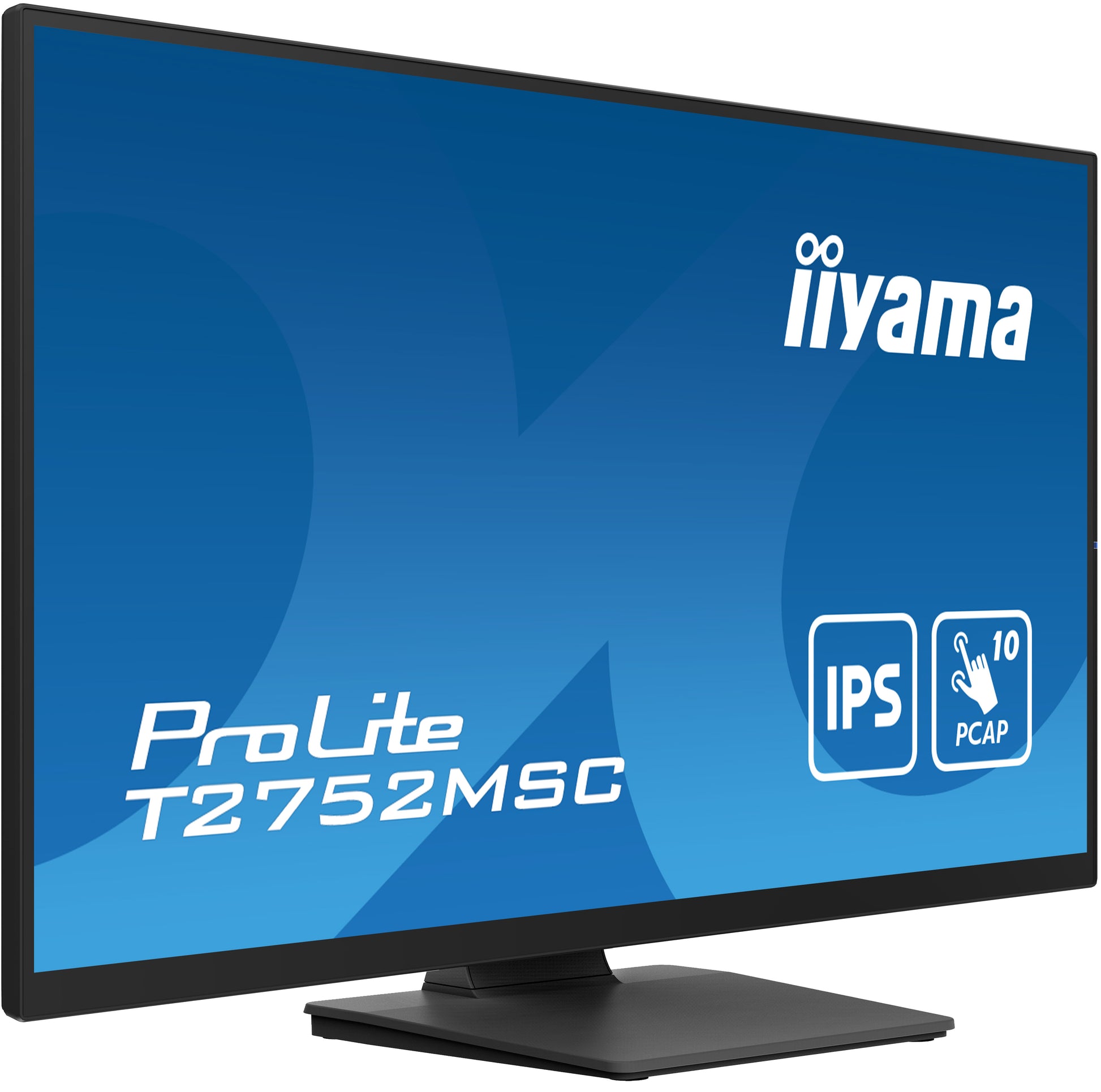 iiyama Monitor, 27", Touch, 360 cd/m², HDMI, DisplayPort, USB