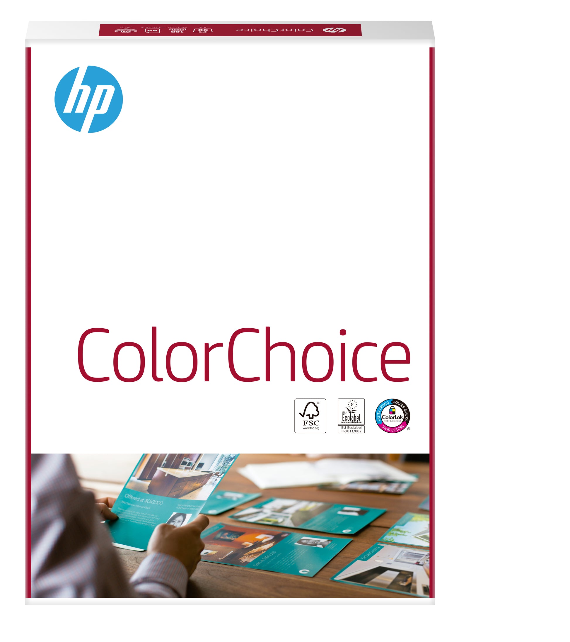 HP Kopierpapier – A3, 90 g/m², hochweiss – für Inkjet/Laser – FSC, EU Ecolabel – 500 Blatt
