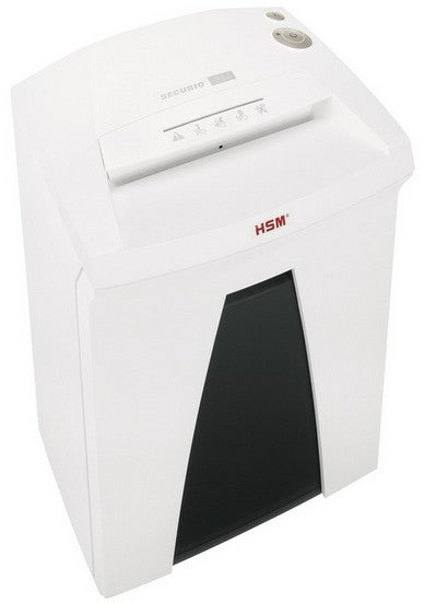 HSM Securio B24 – Aktenvernichter, DIN P-2, Streifenschnitt 3,9 mm, 24 Blatt, 34 l