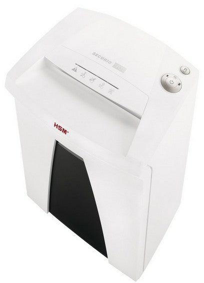 HSM Securio B24 – Aktenvernichter, DIN P-2, Streifenschnitt 3,9 mm, 24 Blatt, 34 l