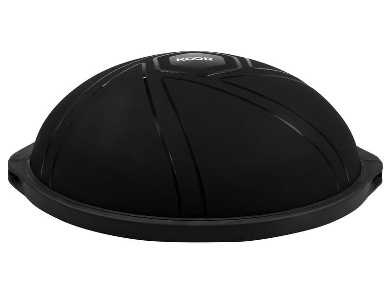 KOOR Balance-Trainer F00916, Ø 63 cm, 500 kg – Schwarz, PVC